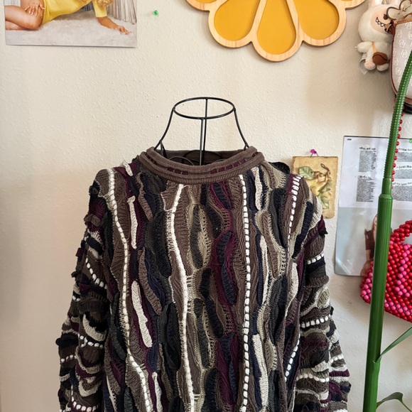 Coogi Australia Vintage Knit Sweater XL - Picture 2 of 8